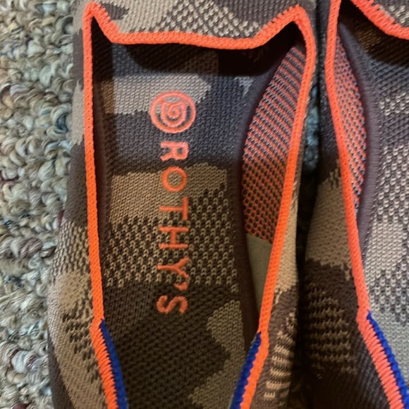 Womens ROTHY’S Camo Print Loafers, EUC Limited Edition Style/Color - Picture 6 of 10